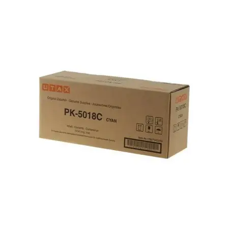 Oryginalny Toner Cyan UTAX PC3562 PK-5018C, PK5018C (1T02TWCUT0, 1T02TWCAT0)