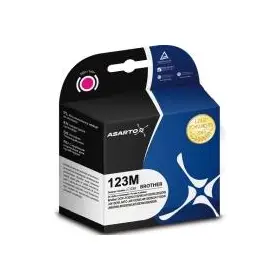 Tusz Asarto do Brother 123M | LC123M | 600 str. | magenta