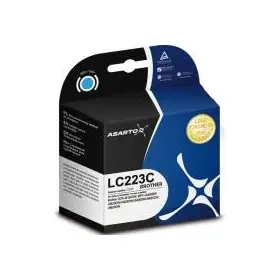 Tusz Asarto do Brother LC223C | LC223C | 600 str. | cyan