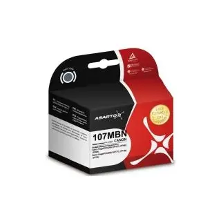 Tusz Asarto do Canon 107MBN | 6704B001 | 130 ml | matte black