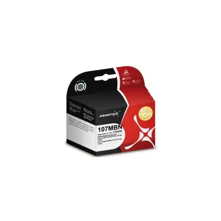 Tusz Asarto do Canon 107MBN | 6704B001 | 130 ml | matte black