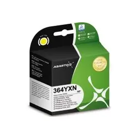 Tusz Asarto do HP 364YXN | CB325EE | 750 str. | yellow