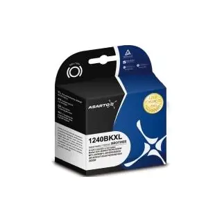 Tusz Asarto do Brother 1240BKXL | LC1240BK | 860 str. | black