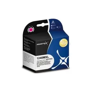 Tusz Asarto do Brother 1240MXL | LC1240M | 800 str. | magenta