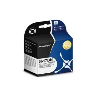 Tusz Asarto do Brother 3617BN | LC3617BK | 550 str. | black