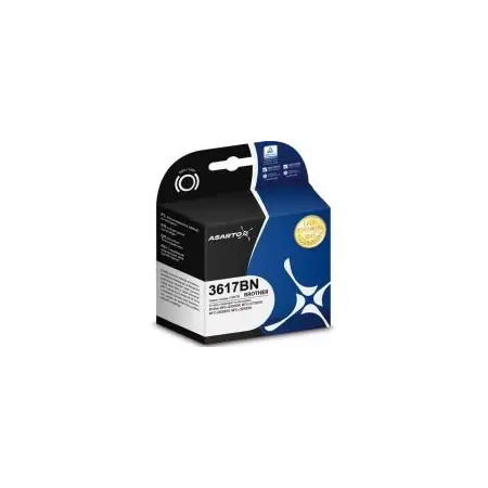 Tusz Asarto do Brother 3617BN | LC3617BK | 550 str. | black