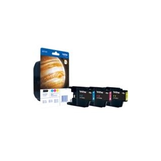 Zestaw trzech tuszy Brother do DCP-J525/725/925, MFC-J6510 | CMY
