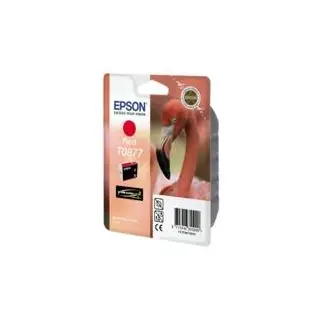 Tusz  Epson  T0877  do  Stylus Photo R1900  | 11,4ml | red