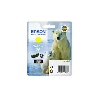 Tusz Epson T2614  do XP-600/700/800 | 4,7ml |  yellow