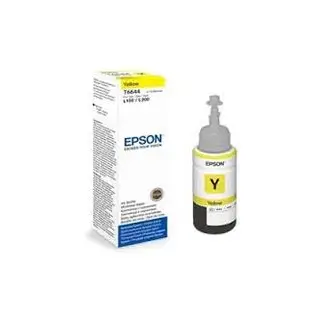 Butelka z tuszem Epson T6644 do L-100/200/210/300/355/550 | 70ml | yellow Butelka z tuszem Epson T6644 do L-100/200/210/300/355/550 | 70ml | yellow