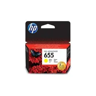 Tusz HP 655 do Deskjet 3525/4615/4625/5525/6525 | 600 str. | yellow
