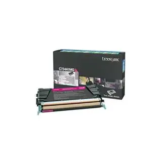Kaseta z tonerem Lexmark do C-734/736 | zwrotny | 6 000 str.| magenta-3787624
