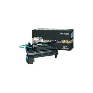 Kaseta z tonerem Lexmark do X792 | zwrotny | 20 000 str. | cyan-3787670