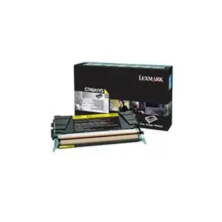 Kaseta z tonerem Lexmark do C-746/748 | zwrotny | 7 000 str. | yellow-3787701