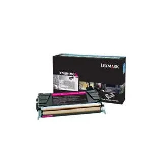 Kaseta z tonerem Lexmark do X748 | zwrotny | 10 000 str. | magenta-3787743