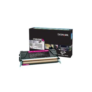 Kaseta z tonerem Lexmark do C-748 | zwrotny | 10 000 str. | magenta-3787763
