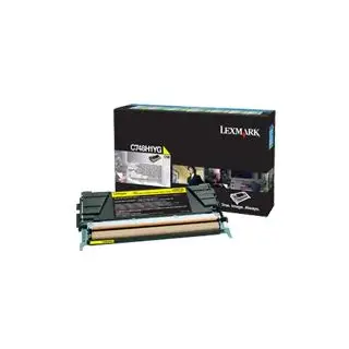 Kaseta z tonerem Lexmark do C-748 | zwrotny | 10 000 str. | yellow-3787764