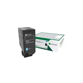 Kaseta z tonerem Lexmark 75B20C0 do CS/CX727/CS728 | zwr | 10 000 str. | cyan-3787812