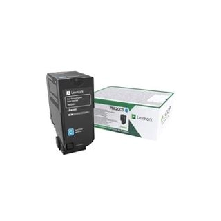 Kaseta z tonerem Lexmark 73B20C0 do CS827de | zwrotny | 15 000 str. | cyan-3787833