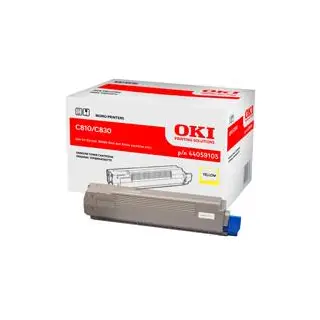 Toner Oki do C-810/830 | 8 000 str. | yellow-3788032