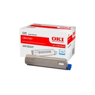 Toner Oki do C-801/821 | 7 300 str. | cyan-3788056