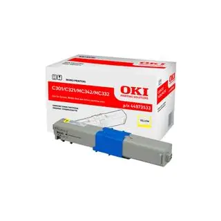 Toner Oki do C301/321/ MC342/MC332 | 1 500 str. | yellow-3788103