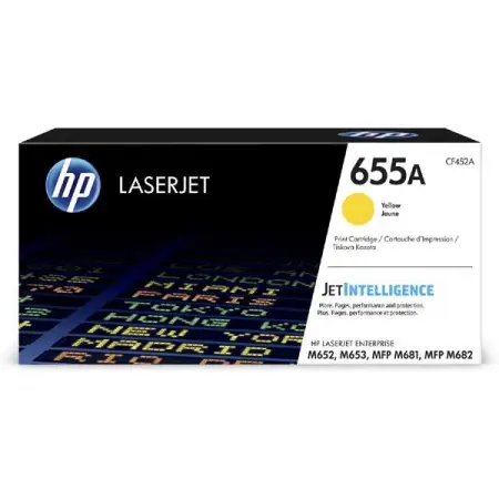 Toner HP 655A do Color LaserJet Enterprise M653/M681/M652 | 10 500 str. | Yellow-4615581