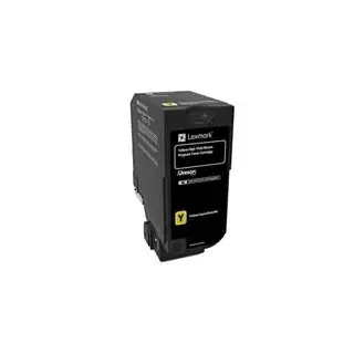 Kaseta z tonerem Lexmark do CX725de | zwrotna | 16 000 str. | YELLOW-3899874