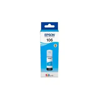 Tusz Epson 106  EcoTank do  L7160/L7180 | 70 ml | cyan