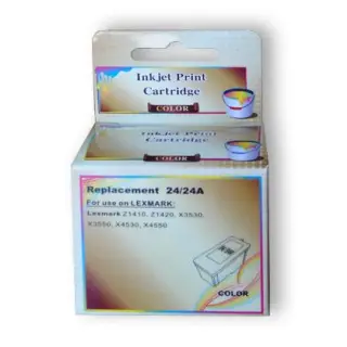 Tusz JetWorld  Trójkolorowy Lexmark 24 zamiennik 018C1524E