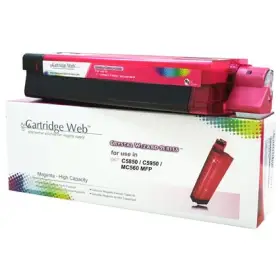 Toner Cartridge Web Magenta OKI C5850 zamiennik 43865722 -4426556