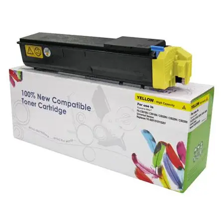 Toner Cartridge Web Yellow Kyocera TK500/TK510/TK520 zamiennik TK-500Y/TK510Y/TK520Y -4426448