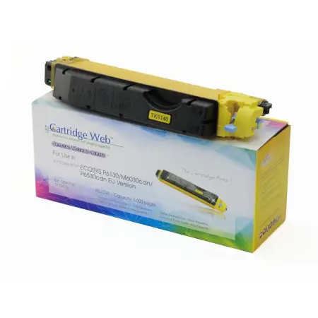 Toner Cartridge Web Yellow Kyocera TK5140 zamiennik TK-5140Y -4426456
