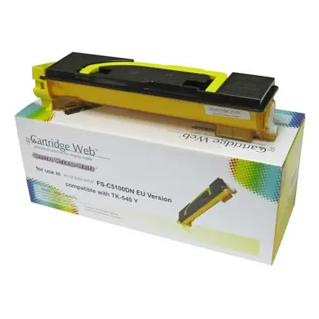 Toner Cartridge Web Yellow Kyocera TK540/TK542 zamiennik TK-540Y-4426480
