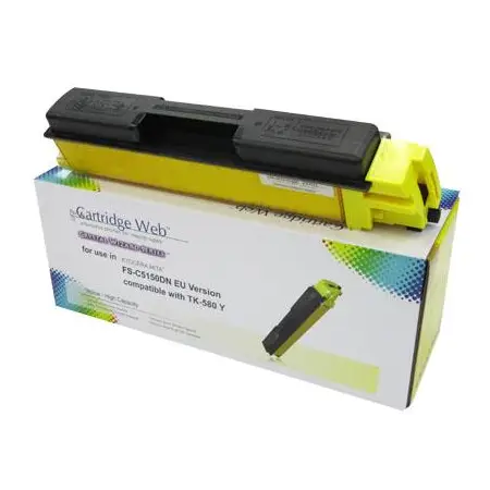 Toner Cartridge Web Yellow Kyocera TK580 zamiennik TK-580Y -4426492