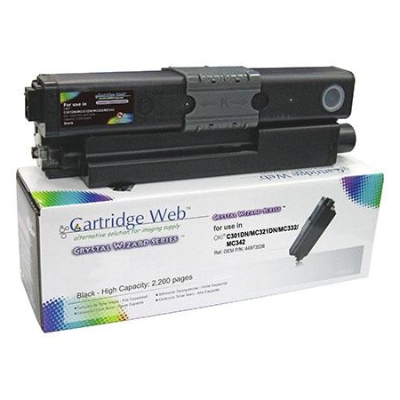 Toner Cartridge Web Black OKI C301 zamiennik 44973536 -4426517