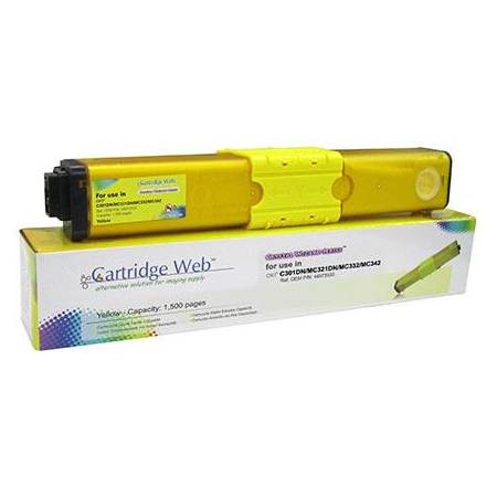 Toner Cartridge Web Yellow OKI C301 zamiennik 44973533 -4426520