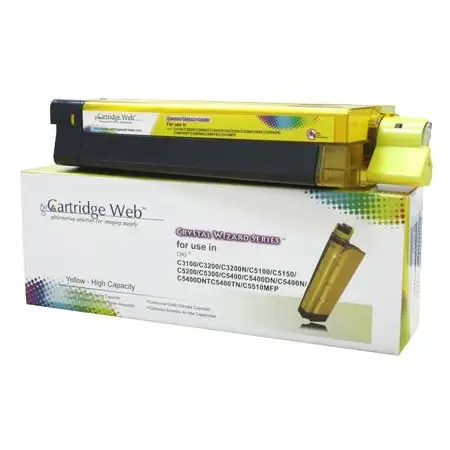 Toner Cartridge Web Yellow OKI C3100/C5100/C5450 zamiennik 42804513/42127405/42127454 -4426524