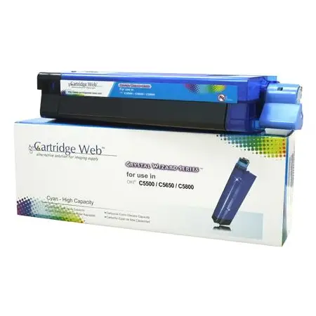 Toner Cartridge Web Cyan OKI C5650 zamiennik 43872307 -4426547