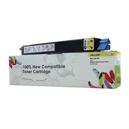 Toner Cartridge Web Yellow OKI C9600/C9800 zamiennik 42918913 -4426589