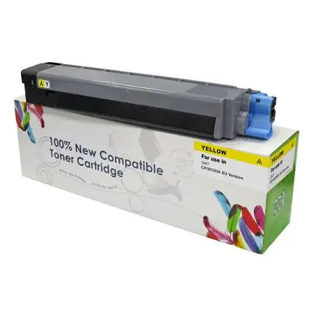 Toner Cartridge Web Yellow OKI MC860 zamiennik 44059209 -4426634