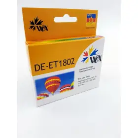 Tusz Wox Cyan EPSON T1802 zamiennik C13T18024010