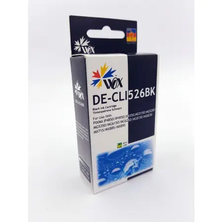 Tusz Wox Black Canon CLI526BK zamiennik CLI 526BK