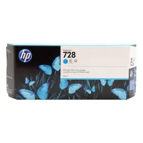 Tusz HP 728 do Designjet T730/T830 | 300ml | cyan-4453250