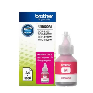 Tusz Brother do DCP-T300/T500W/T700W, MFC-T800W | 5 000 str. | magenta Tusz Brother do DCP-T300/T500W/T700W, MFC-T800W | 5 000 str. | magenta