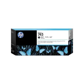 Tusz HP 745 do DesignJet Z5600/Z2600 | 300ml | Matte Black-4453259