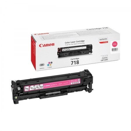 Toner Canon CRG718M do  LBP-7200/7210/7660 | korporacyjny | 2 900 str. | magenta-4472574