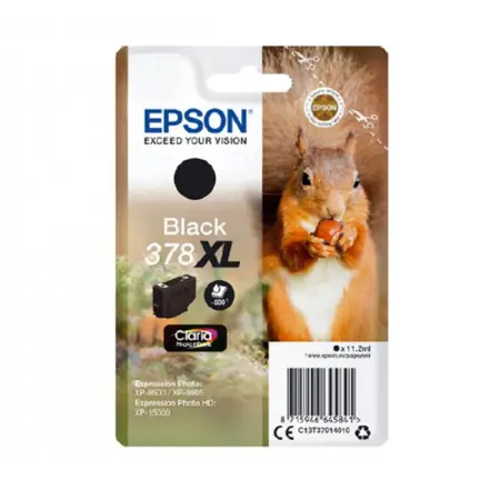Tuszy Epson 378XL Claria Photo HD | Black | 11,2 ml