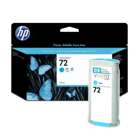 Tusz HP 72 Vivera do Designjet T610/1100/1200/1300 | 130ml | cyan-4477654