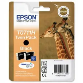 Tusz Epson T0711H do D120,SX-205/405/515 | 2 x 11,1ml | black